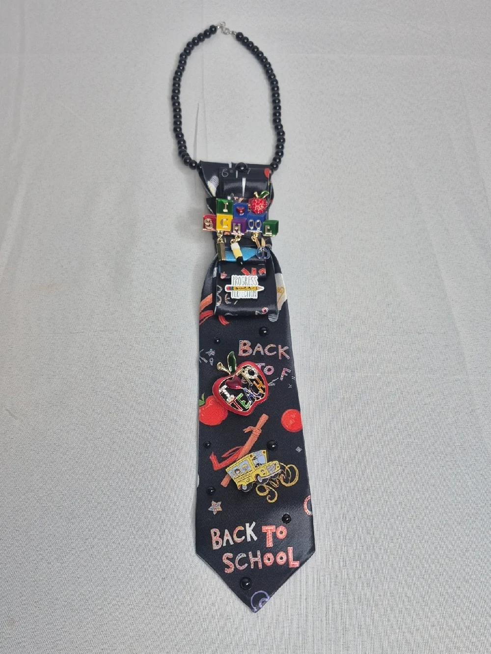 Handcrafted Luxury Fashion Necktie Necklace 📿 (BACK TO SCHOOL) - Picture 5 of 13